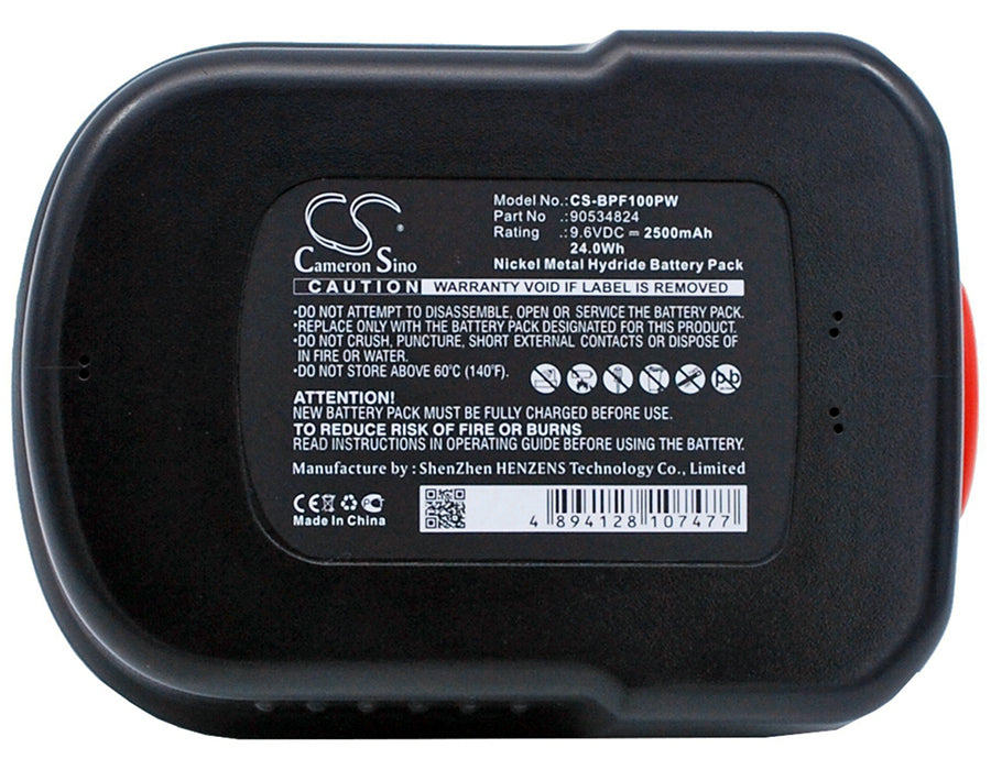 Replacement Battery for Firestorm  BD14PSK – Power Tools – 2500mAh / 24.0Wh / 9.6V