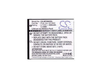 Replacement Battery for Bang & Olufsen  BeoPlay H7 – Wireless Headset – 650mAh / 2.41Wh / 3.7V