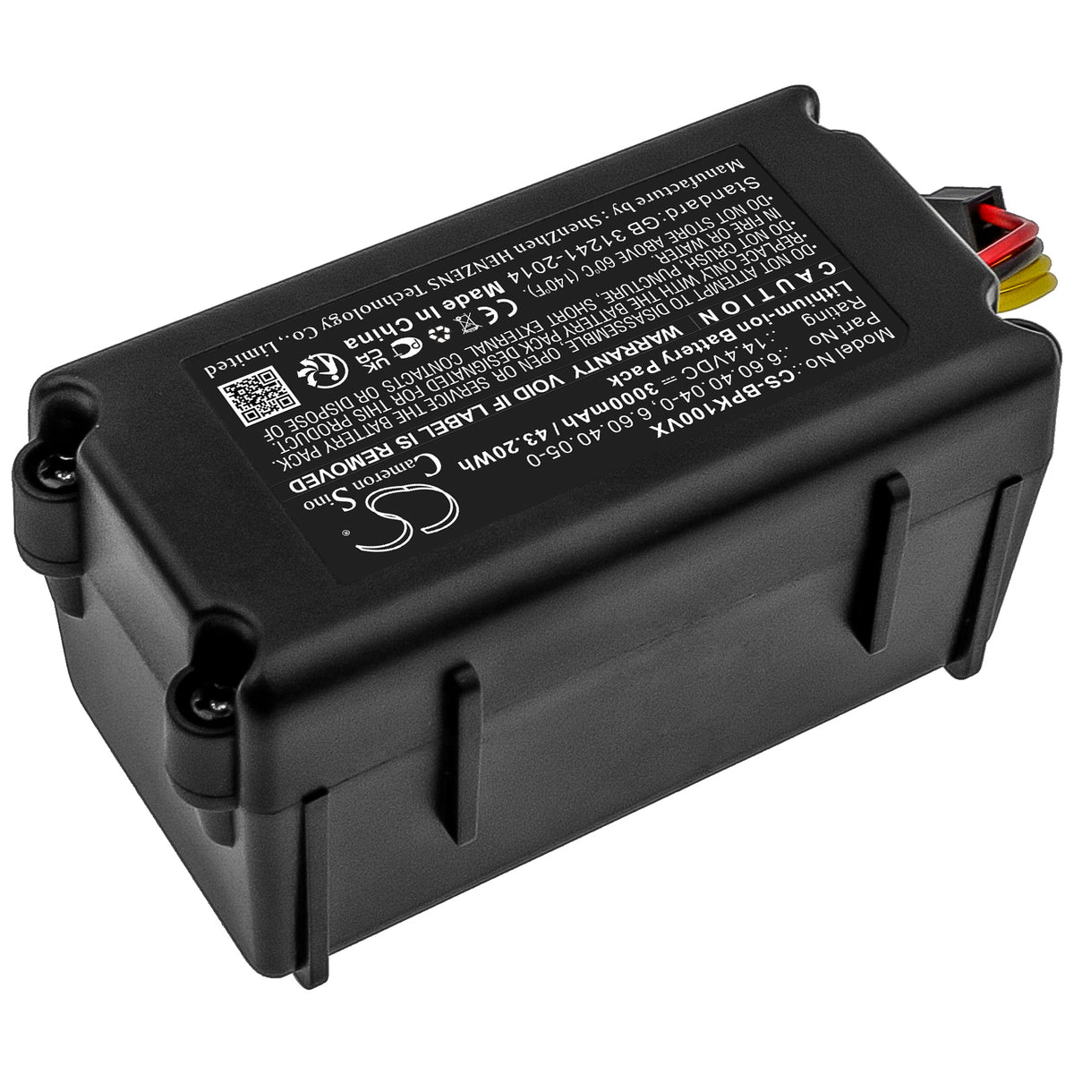 Replacement Battery for Lauben | Blaupunkt | Sencor 26BB – Vacuum – 3000mAh / 14.4V