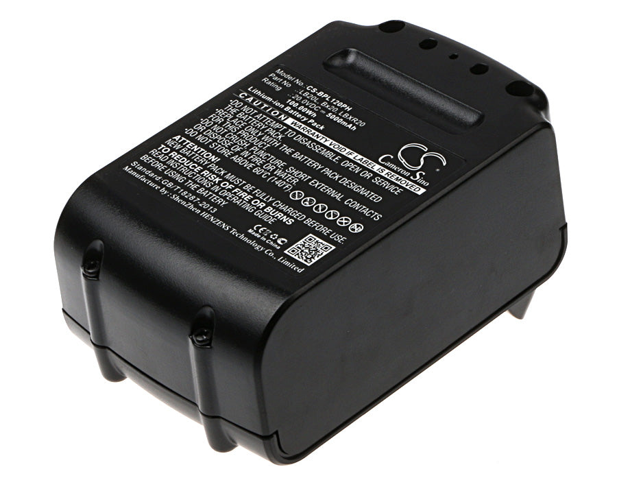 Replacement Battery for Porter Cable  PCC600 – Power Tools – 5000mAh / 100.00Wh / 20.0V