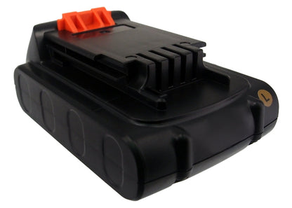 Replacement Battery for Black & Decker  ASD18 Typ 1 – Power Tools – 1500mAh / 30.00Wh / 20.0V