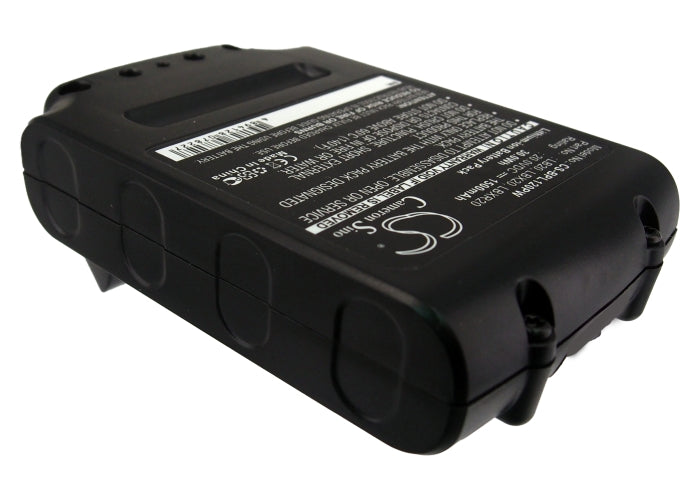 Replacement Battery for Black & Decker  ASD18 Typ 1 – Power Tools – 1500mAh / 30.00Wh / 20.0V