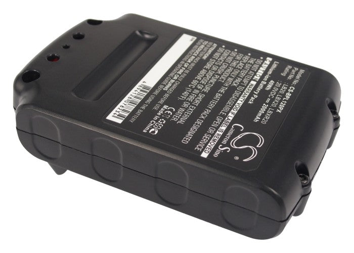 Replacement Battery for Black & Decker  ASD18 Typ 1 – Power Tools – 2000mAh / 40.00Wh / 20.0V