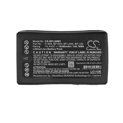 Replacement Battery for IDX  – Camera – 10400mAh / 149.76Wh / 14.4V