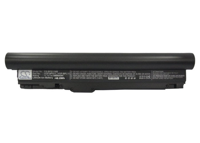 Replacement Battery for Sony VAIO VGN-TZ121 – Notebook, Laptop – 4400mAh / 11.1V - image 5