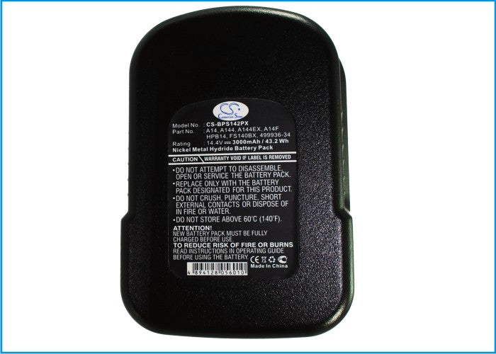 Replacement Battery for Firestorm | Black & Decker BD14PSK – Power Tool – 3000mAh / 14.4V - image 4