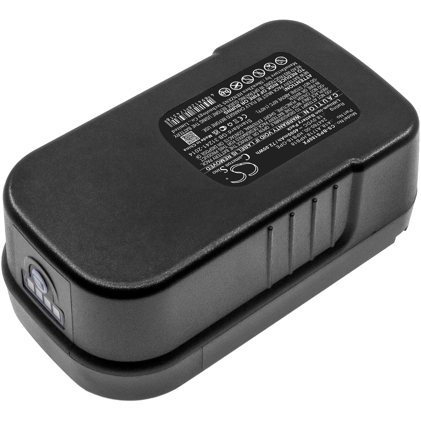 Replacement Battery for Black & Decker  BD18PSK – Power Tools – 4000mAh / 72.00Wh / 18.0V