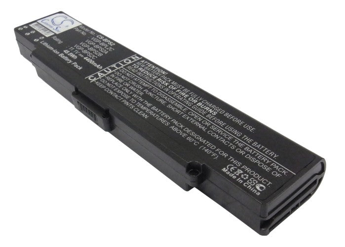 Replacement Battery for Sony S49CP/ B – Notebook, Laptop – 4400mAh / 11.1V
