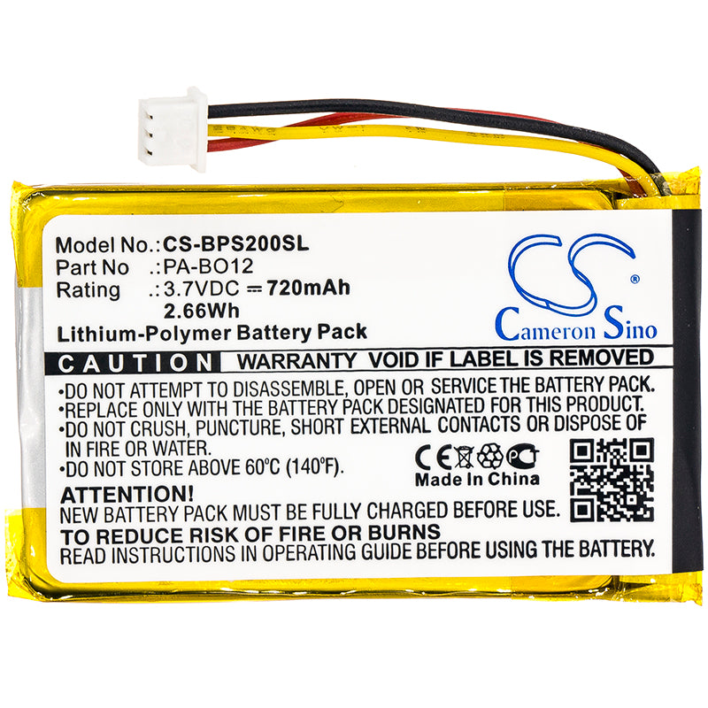 Replacement Battery for Bang & Olufsen Beosound 2 – Wireless Headset – 720mAh / 3.7V - image 3