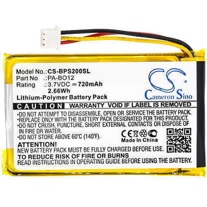 Replacement Battery for Bang & Olufsen Beosound 2 – Wireless Headset – 720mAh / 3.7V - image 3