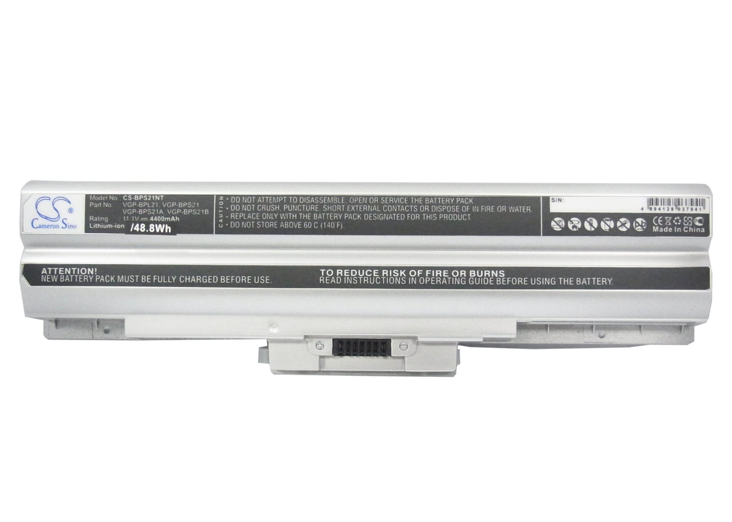Replacement Battery for Sony VAIO VGN-AW41JF – Notebook, Laptop – 4400mAh / 11.1V - image 5