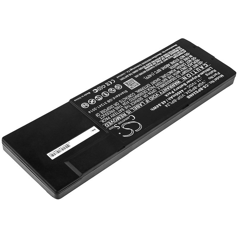 Replacement Battery for Sony VAIO VPC-SB11FX/B – Notebook, Laptop – 4400mAh / 11.1V - image 2