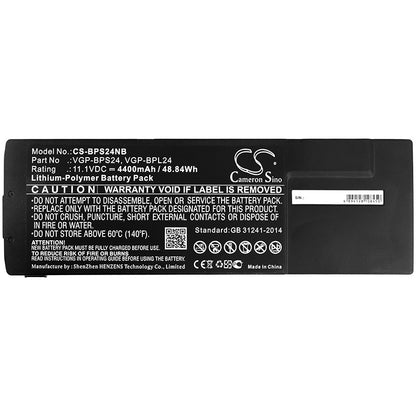 Replacement Battery for Sony VAIO VPC-SB11FX/B – Notebook, Laptop – 4400mAh / 11.1V - image 3