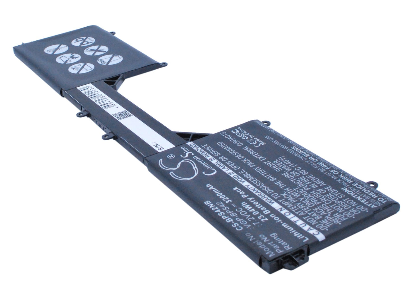 Replacement Battery for Sony  SVF11N14SCP – Notebook, Laptop – 3200mAh / 23.04Wh / 7.20V