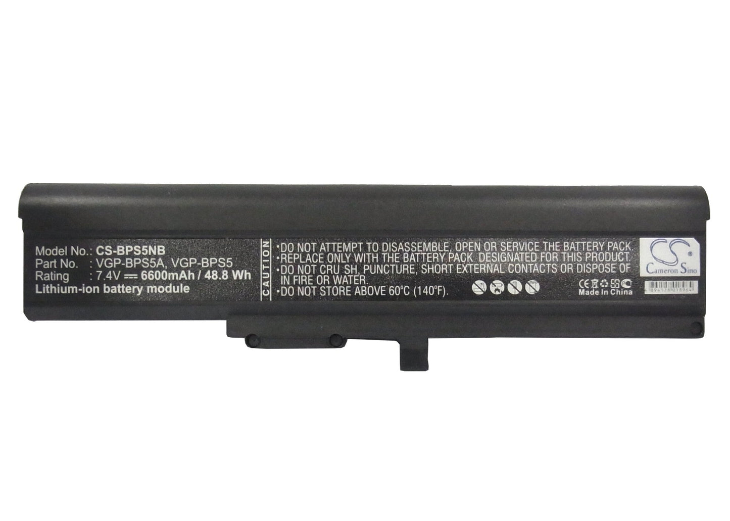 Replacement Battery for Sony  AIO TX36TP – Notebook, Laptop – 6600mAh / 7.4V