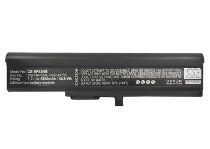 Replacement Battery for Sony  AIO TX36TP – Notebook, Laptop – 6600mAh / 7.4V