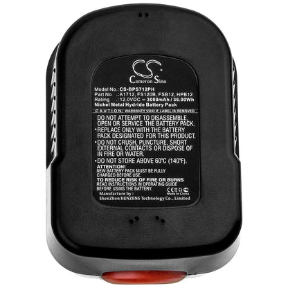 Replacement Battery for Firestorm  BD14PSK – Power Tools – 3000mAh / 36.00Wh / 12.0V