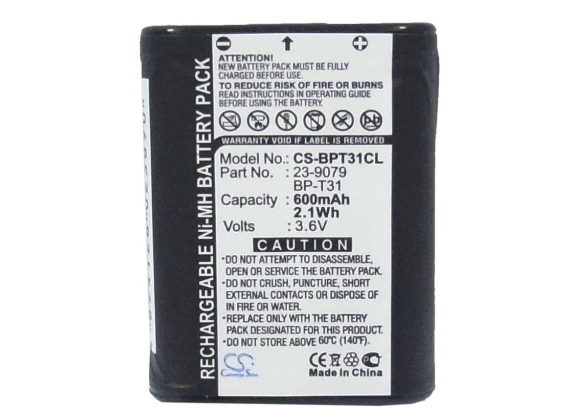 Replacement Battery for Sony | AT&T | Radio Shack SPP-9104 – Cordless Phone – 600mAh / 3.6V