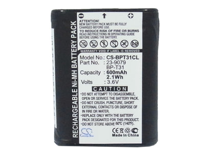 Replacement Battery for Sony | AT&T | Radio Shack SPP-9104 – Cordless Phone – 600mAh / 3.6V