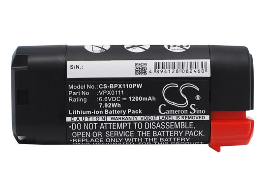 Replacement Battery for Black & Decker VPX1101 – Power Tool – 1200mAh / 6.6V