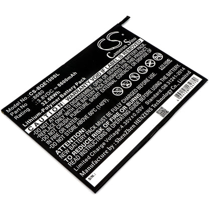 Replacement Battery for BQ E10 – Tablet – 8600mAh / 3.8V - image 1