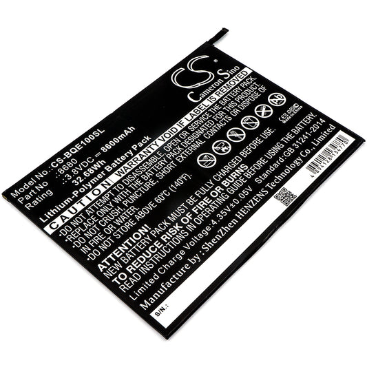 Replacement Battery for BQ E10 – Tablet – 8600mAh / 3.8V - image 1