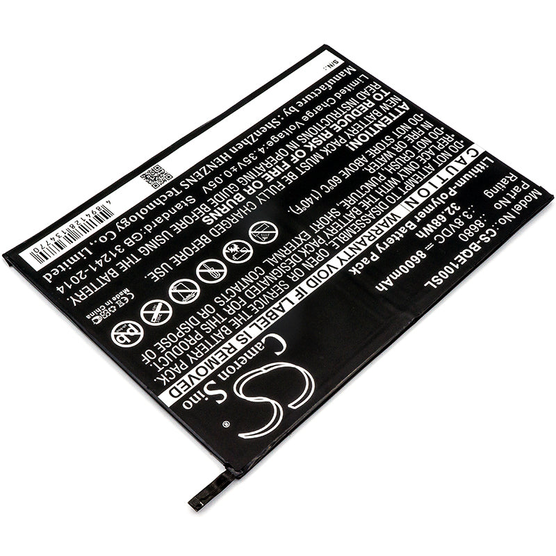 Replacement Battery for BQ E10 – Tablet – 8600mAh / 3.8V - image 2