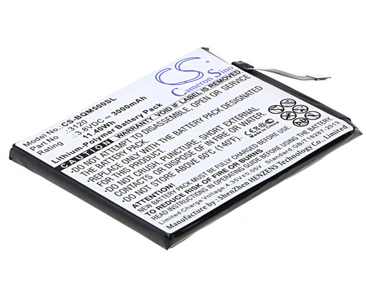 Replacement Battery for BQ Aquaris M5 – Mobile, SmartPhone – 3000mAh / 3.8V