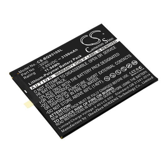 Replacement Battery for BQ Aquaris X5 Plus – Mobile, SmartPhone – 3100mAh / 3.85V