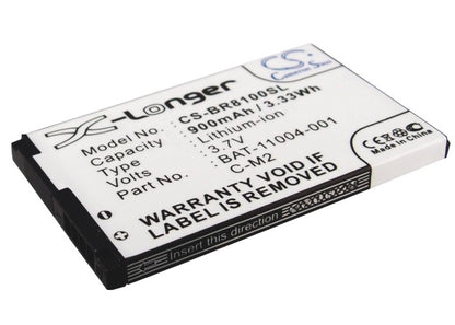 Replacement Battery for BlackBerry 8100 – Mobile, SmartPhone – 900mAh / 3.7V