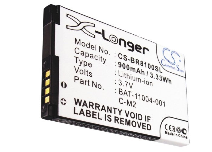 Replacement Battery for BlackBerry 8100 – Mobile, SmartPhone – 900mAh / 3.7V