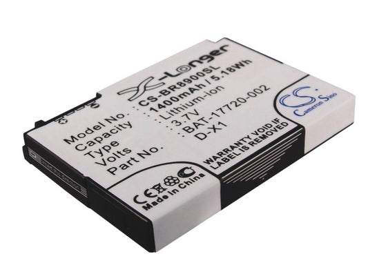 Replacement Battery for BlackBerry 8900 – Mobile, SmartPhone – 1400mAh / 3.7V