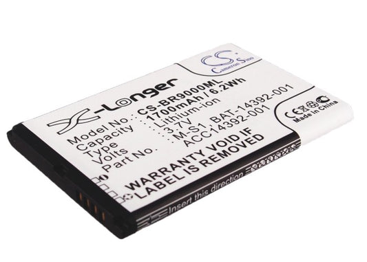 Replacement Battery for BlackBerry Bold 9000 – Mobile, SmartPhone – 1700mAh / 3.7V