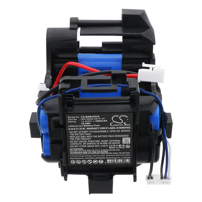 Replacement Battery for Black+Decker HSVB42OJ – Vacuum – 2500mAh / 14.4V