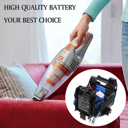Replacement Battery for Black+Decker HSVB42OJ – Vacuum – 2500mAh / 14.4V