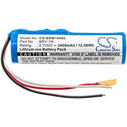 Replacement Battery for Braven  BRV-1M – 3400mAh / 12.58Wh