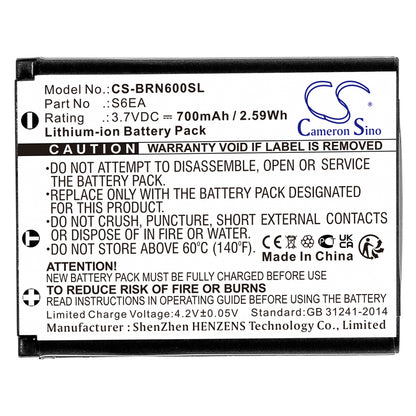 Replacement Battery for Bosch Nyon – GPS, Navigator – 700mAh / 3.7V - image 3