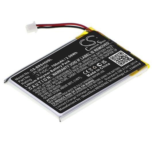 Replacement Battery for BlueParrott S450 – Wireless Headset – 700mAh / 3.7V