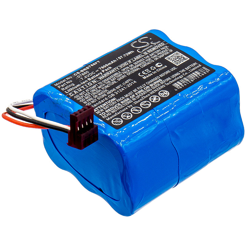 Replacement Battery for Bright Star LightHawk – Flashlight – 7800mAh / 7.4V