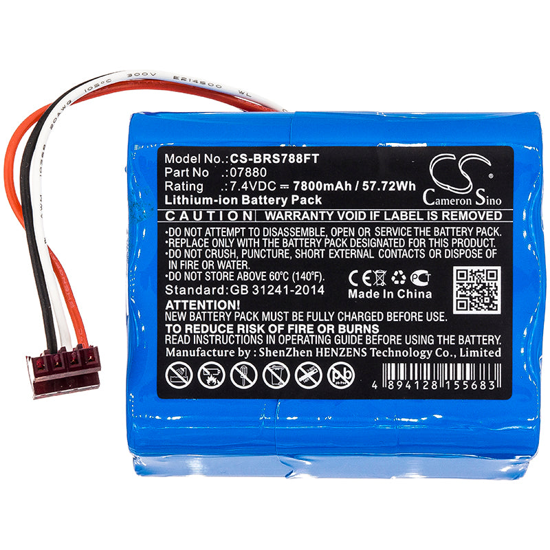 Replacement Battery for Bright Star LightHawk – Flashlight – 7800mAh / 7.4V