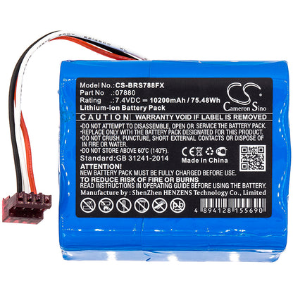 Replacement Battery for Bright Star LightHawk – Flashlight – 10200mAh / 7.4V