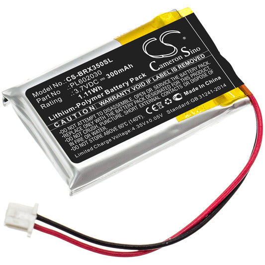 Replacement Battery for BlueParrott VXI B350-XT – Wireless Headset – 300mAh / 3.7V