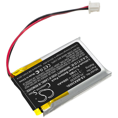 Replacement Battery for BlueParrott  VXI B350-XT – Wireless Headset – 300mAh / 1.11Wh / 3.7V