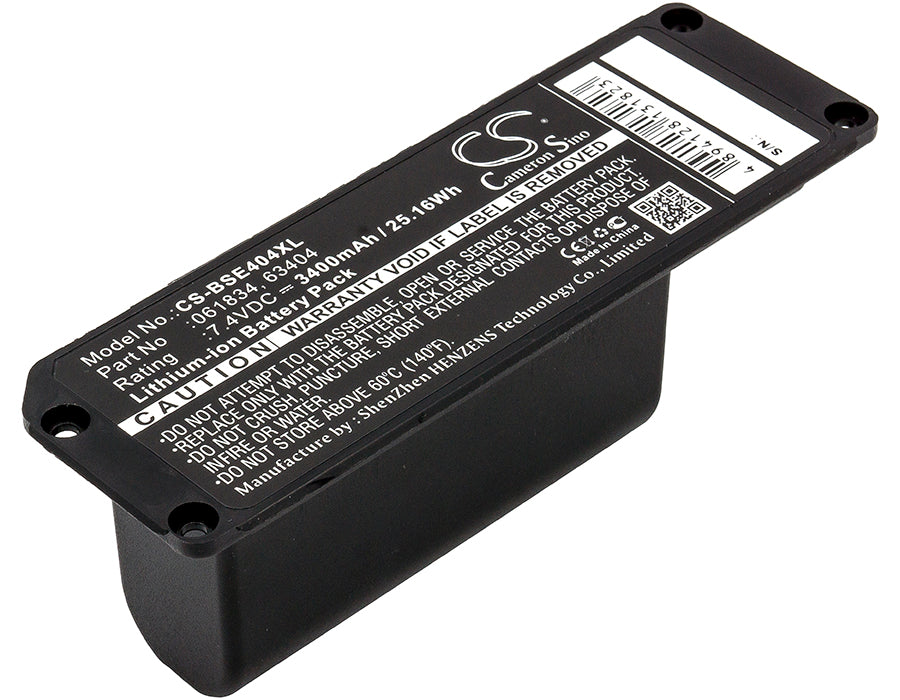 Replacement Battery for Bose  413295 – 3400mAh / 25.16Wh