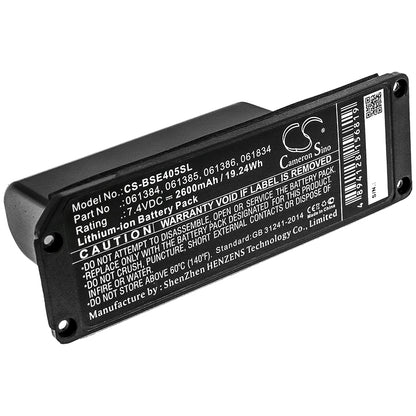 Replacement Battery for BOSE  413295 – 2600mAh / 19.24Wh