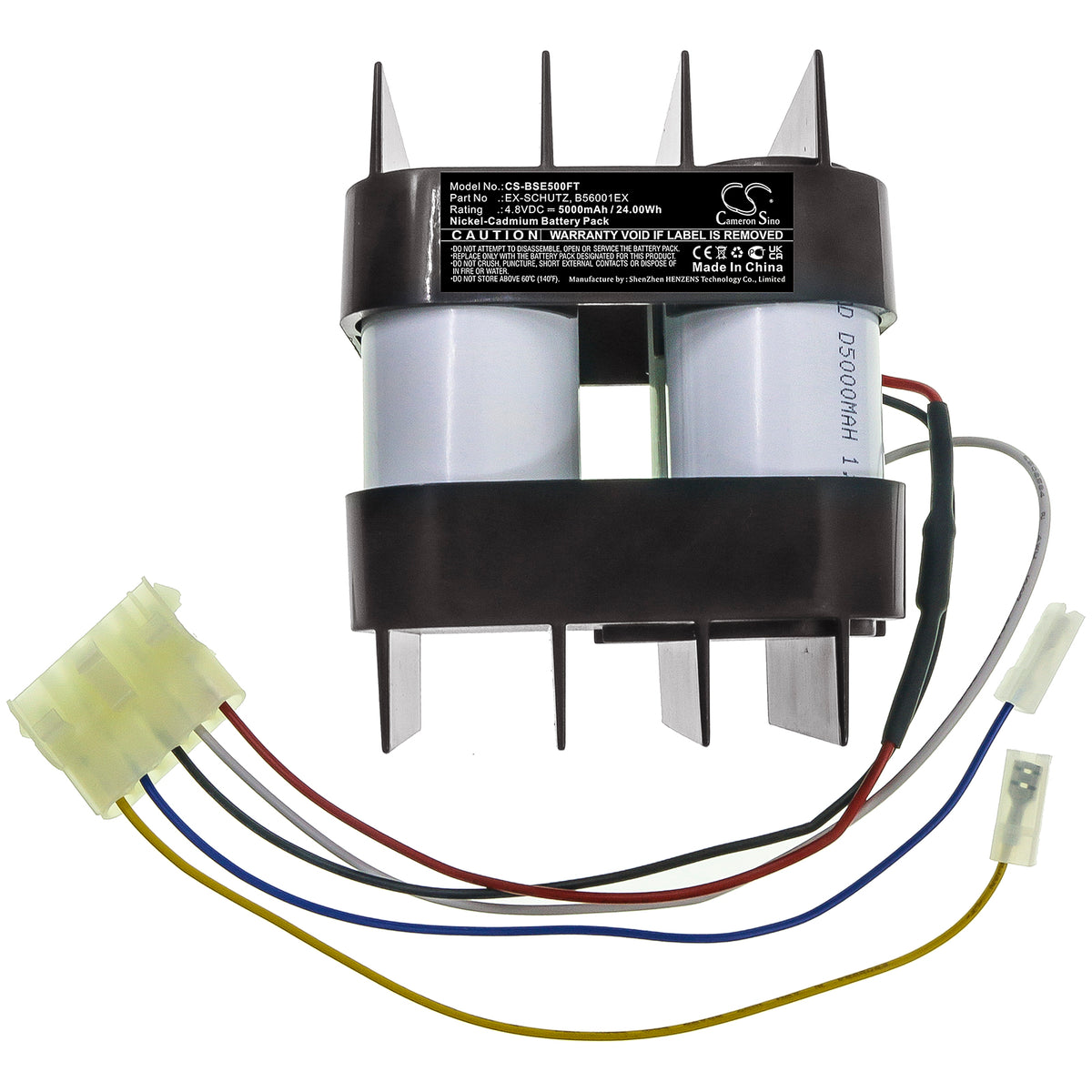 Replacement Battery for Eisemann | Bosch | Ceag Eisemann HSE 5 – Flashlight – 5000mAh / 4.8V