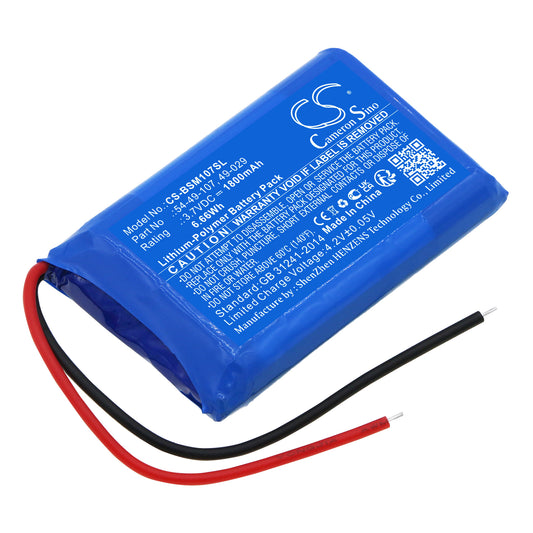 Replacement Battery for Biosystems MultiPro Multigas Monitor – Equipment, Survey, Test – 1800mAh / 3.7V