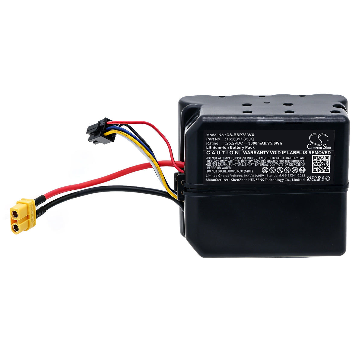 Replacement Battery for Bissell 3175+ – Vacuum – 3000mAh / 25.2V