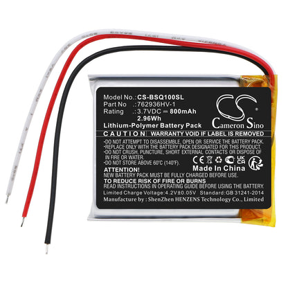 Replacement Battery for Bose QuietComfort Earbuds Charging Case – Wireless Headset – 800mAh / 3.7V - image 3