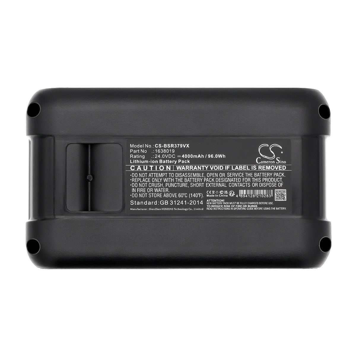 Replacement Battery for Bissell 3789 – Vacuum – 4000mAh / 24V
